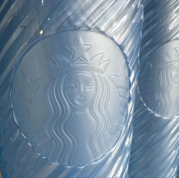 Starbucks Summer 24 Light Blue Swirl Venti Rambler - Picture 5 of 7